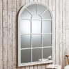 Freya Mirror White