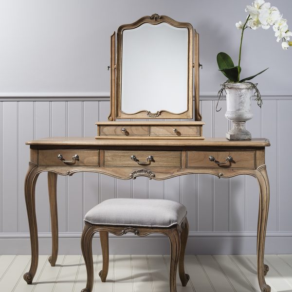 Ash Dressing Table Mirror Weathered