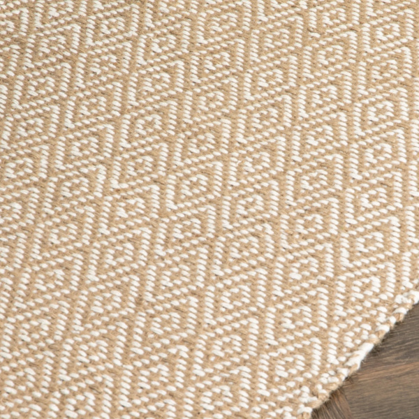 Geometric Jute & Cotton Rug