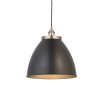 Francesca Pendant Light Matt Black Large