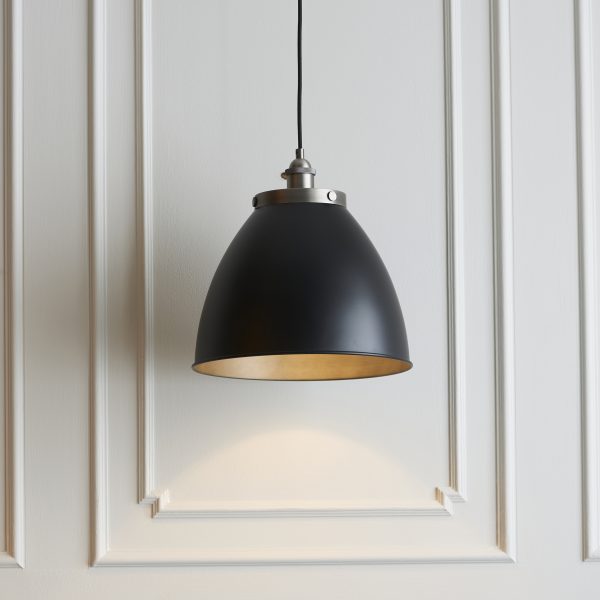 Francesca Pendant Light Matt Black Large