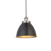 Francesca Pendant Light Matt Black Small