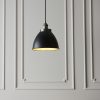 Francesca Pendant Light Matt Black Small