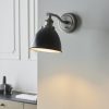 Francesca Wall Light Matt Black Small