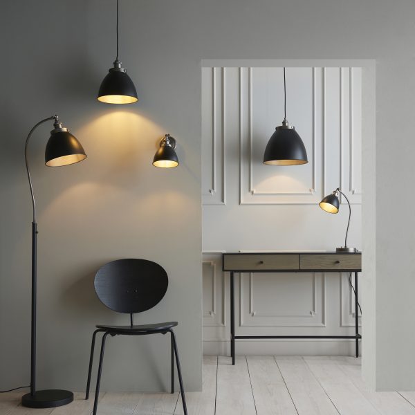 Francesca Floor Lamp Matt Black