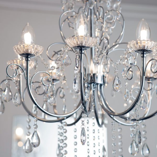 Talia Eight Lamp Chandelier