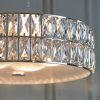 Vanessa Chrome Plated Small Round Pendant Light