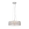 Vanessa Chrome Plated Small Round Pendant Light