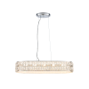 Vanessa Chrome Plated Small Stadium Pendant Light
