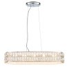 Vanessa Chrome Plated Small Stadium Pendant Light