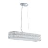 Vanessa Chrome Plated Small Stadium Pendant Light