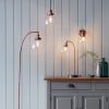 Harper Aged Copper and Glass Pendant Light