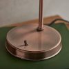 Harper Aged Copper and Glass Table Lamp