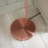 Harper Aged Copper and Glass Floor Lamp