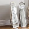 Trinny Wood Cheval Mirror White