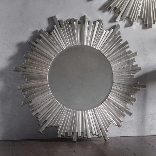 Harriet Mirror Round Sunburst