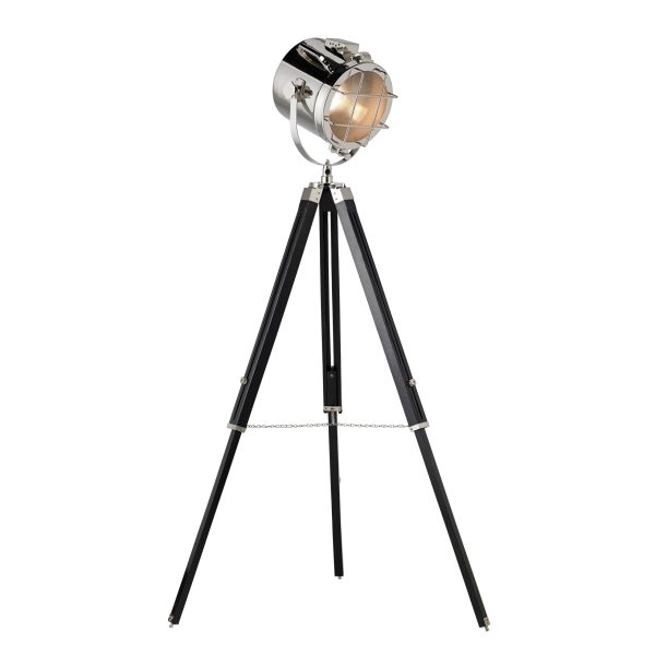 Industrial Tripod Floor Lamp