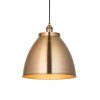 5016087154548 Francesca Pendant Light Antique Brass Large