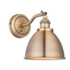 5016087154562 Francesca Wall Light Antique Brass