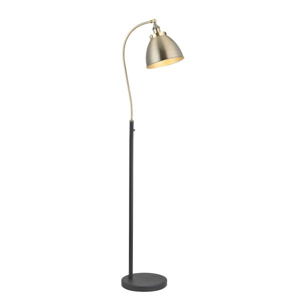 Francesca Floor Lamp Antique Brass
