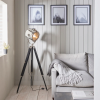 Industrial Tripod Floor Lamp
