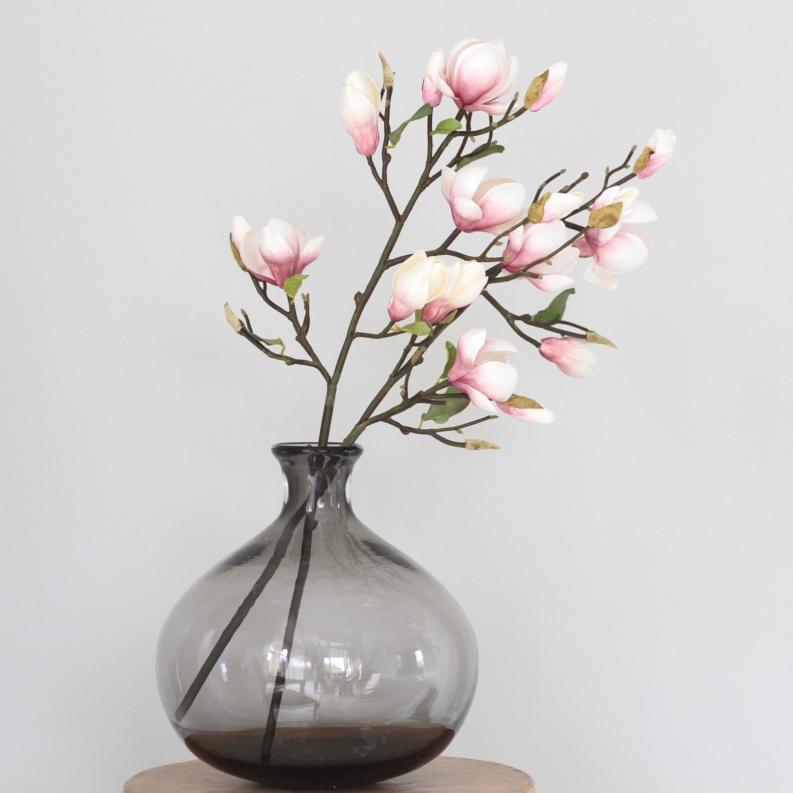 Tall Pink Magnolia Branch
