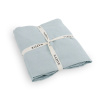Aqua 100% Linen Tablecloth